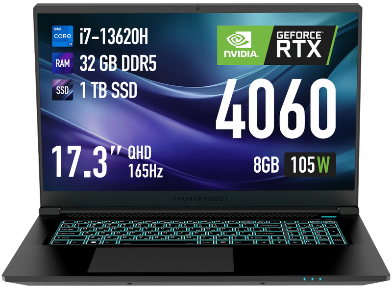 Игровой ноутбук Thunderobot Range 17 Pro фото #1