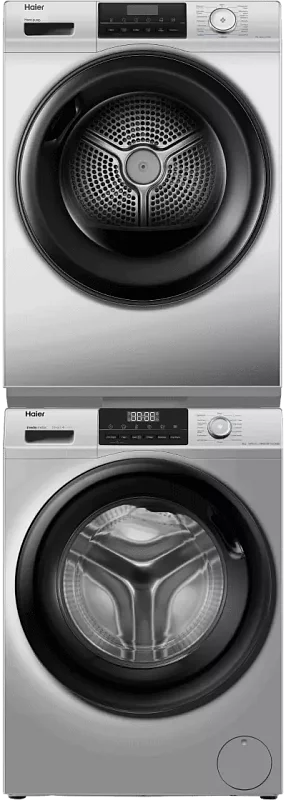 Колонна из стиральной и сушильной машин Haier 929BS 9+9 кг фото #1 Колонна из стиральной и сушильной машин Haier 929BS 9+9 кг фото #1