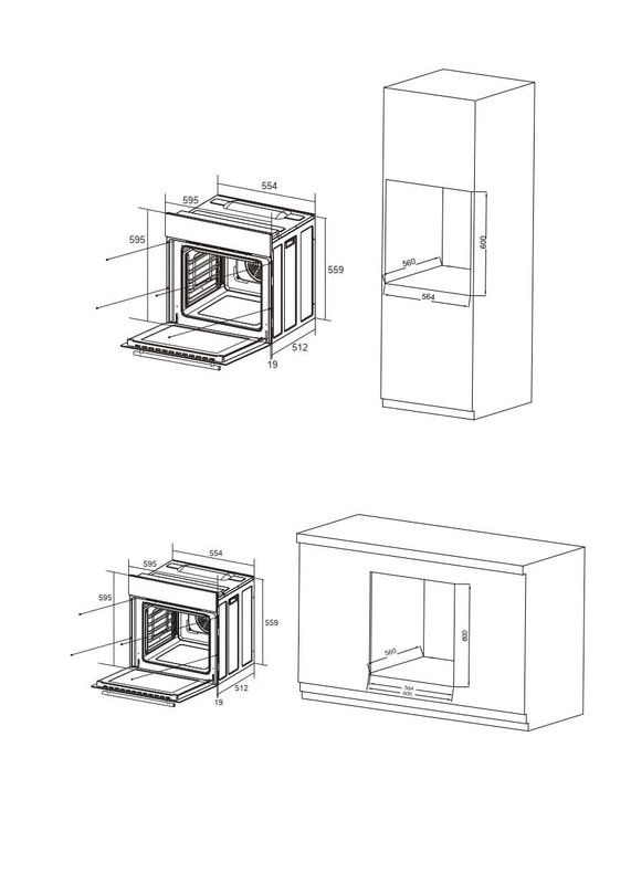 Духовой шкаф Candy Cosmo Mini COXP06NBB фото #6