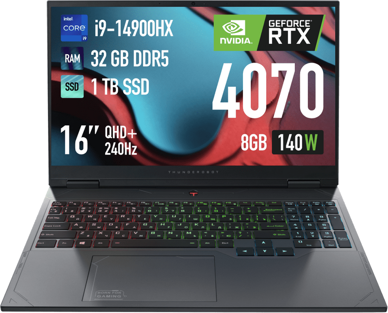 Игровой ноутбук Thunderobot Gravity 16 Max фото #1