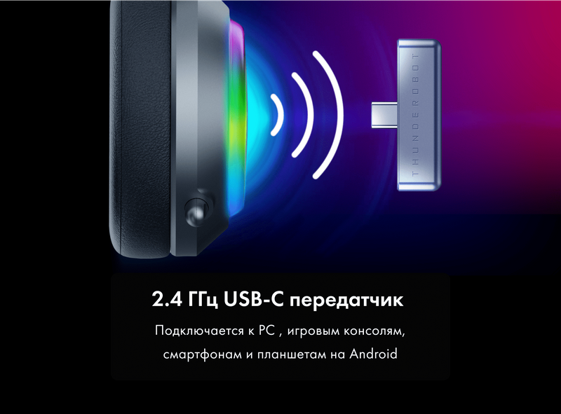 Аудиогарнитура Thunderobot HL503 фото #8 Аудиогарнитура Thunderobot HL503 фото #8