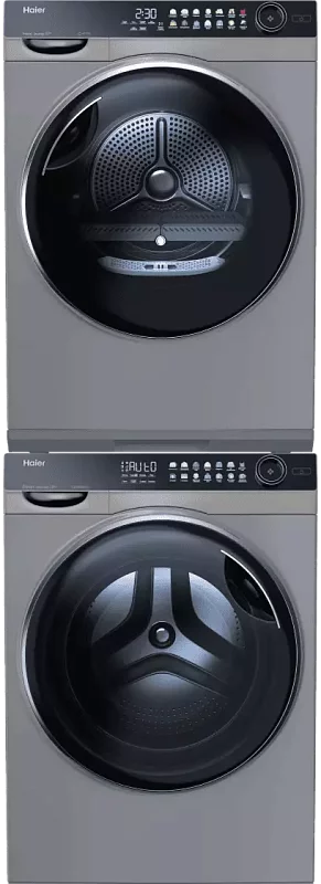 Колонна из стиральной и сушильной машин Haier 378S 10+10 кг фото #1