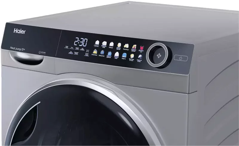 Колонна из стиральной и сушильной машин Haier 378S 10+10 кг фото #5