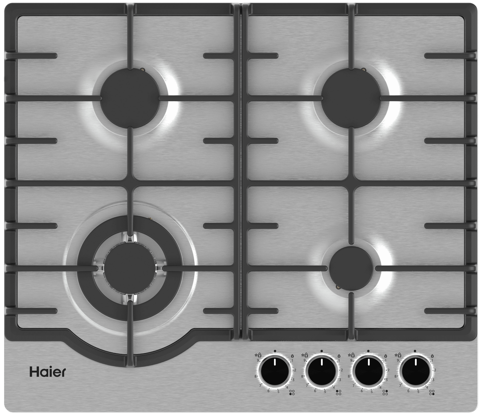 Газовая варочная поверхность Haier HHX-M64RFVLX фото #1
