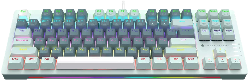 Игровая проводная клавиатура Thunderobot K87R Sage Green фото #2 Игровая проводная клавиатура Thunderobot K87R Sage Green фото #2