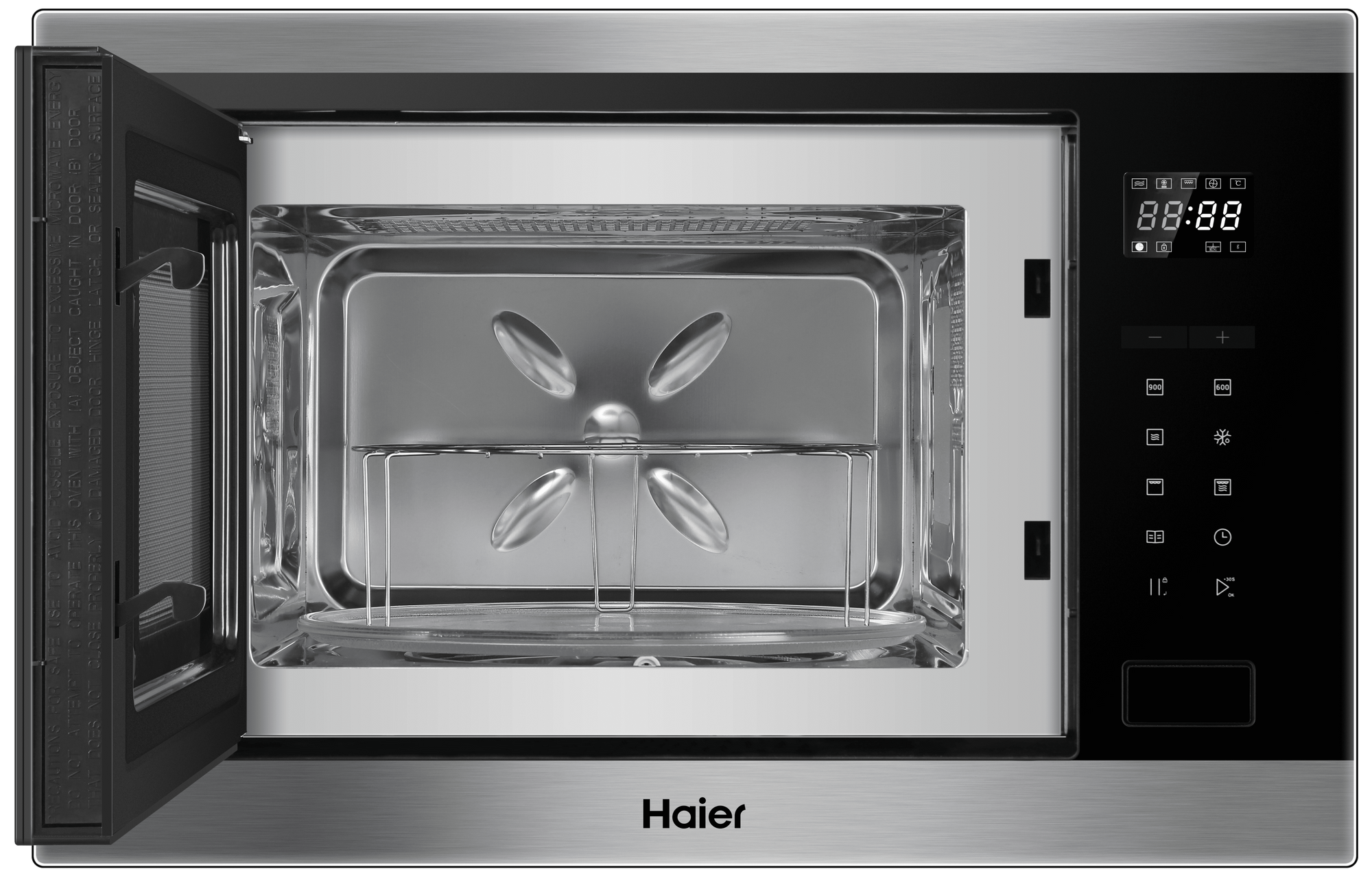 Встраиваемая микроволновая печь Haier HMX-BTG259X фото #3