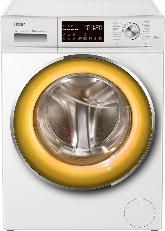 Стирально-сушильная машина Haier HWD80-B14686 фото #1 Стирально-сушильная машина Haier HWD80-B14686 фото #1