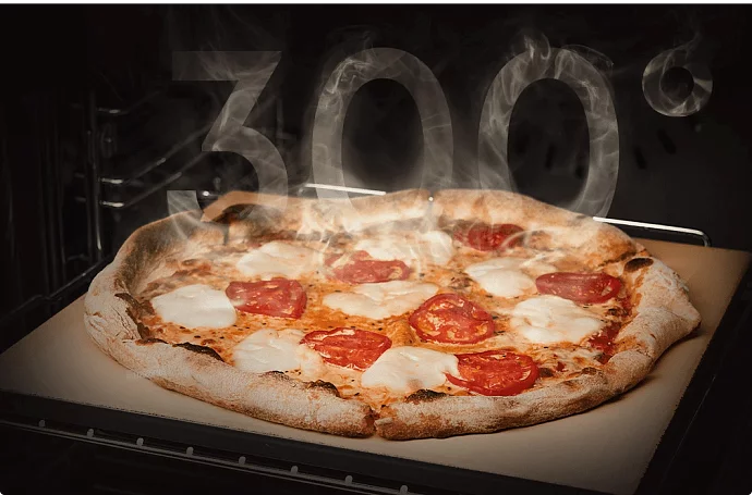 Режим приготовления пиццы при 300 градусах