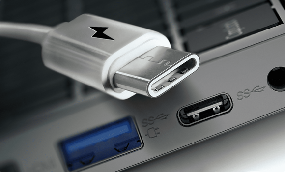 Зарядка через USB-C