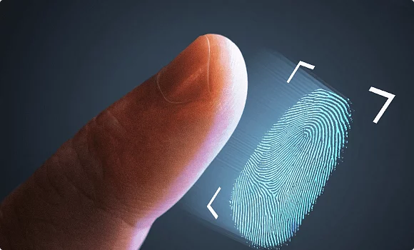 Тачпад с датчиком отпечатка