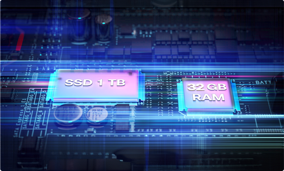 Память SSD 1TB, 32 GB RAM Память SSD 1TB, 32 GB RAM