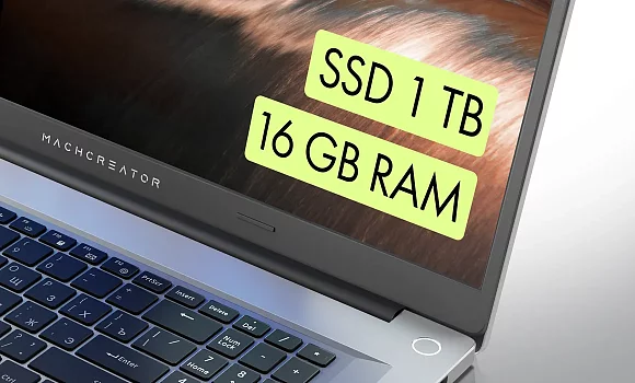 Память SSD 1TB, 16 GB RAM