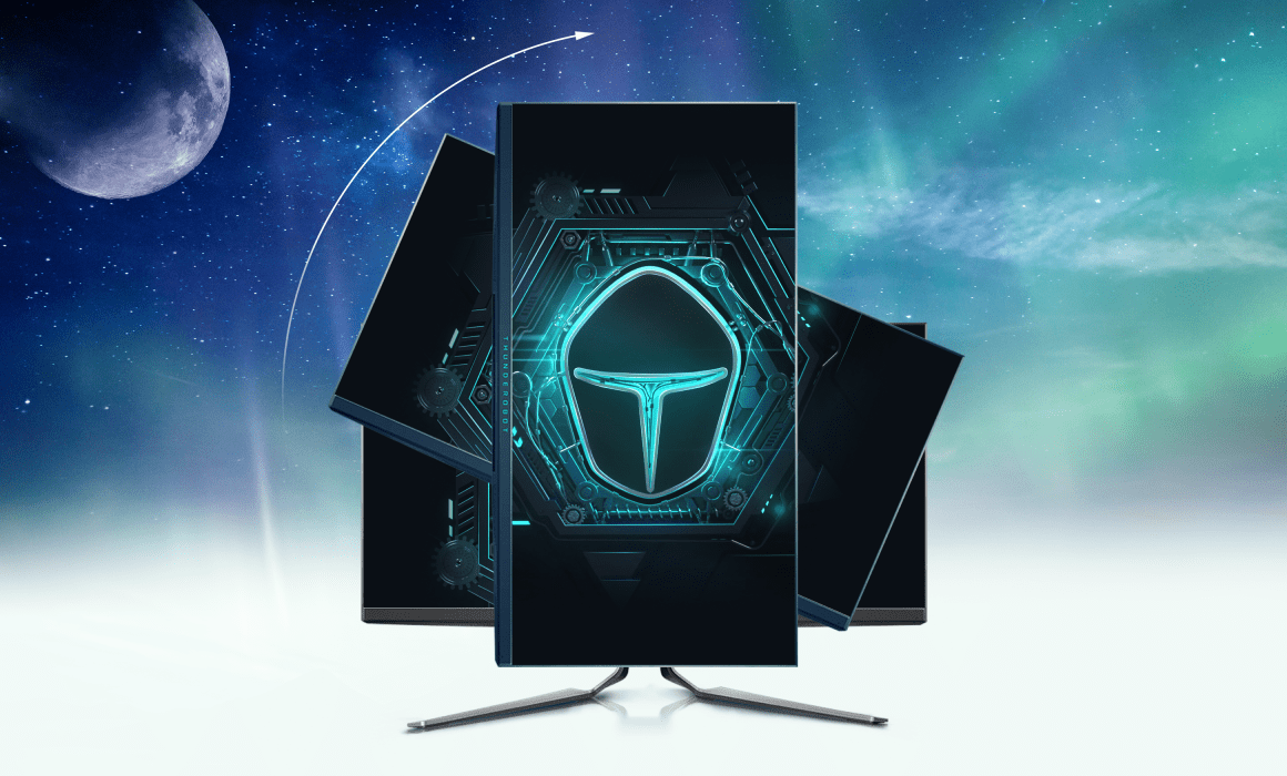 27 монитор thunderobot 240гц. Thunderobot silver wing lq27f165l.