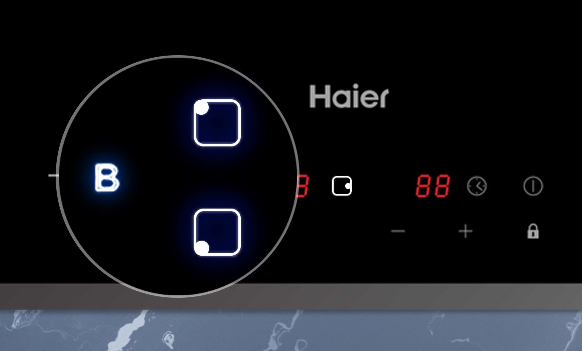 Купить индукционная варочная поверхность Haier HHY-Y32NVB в Алматы ...